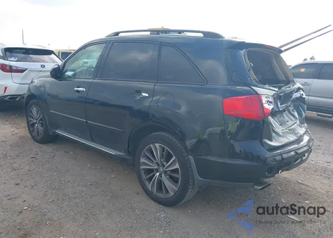 2009 Acura Mdx Technology Package z USA, uszkodzony, nr VIN 2HNYD28679H505130